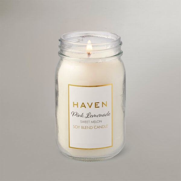 Pink Lemonade Soy Blend Candle - Image 4