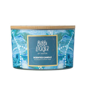 Bobbi Lockyer Haven Scented Soy Blend Candle Eucalyptus & Blue Sage