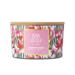 Bobbi Lockyer Haven Scented Soy Candle White Freesia & Pear